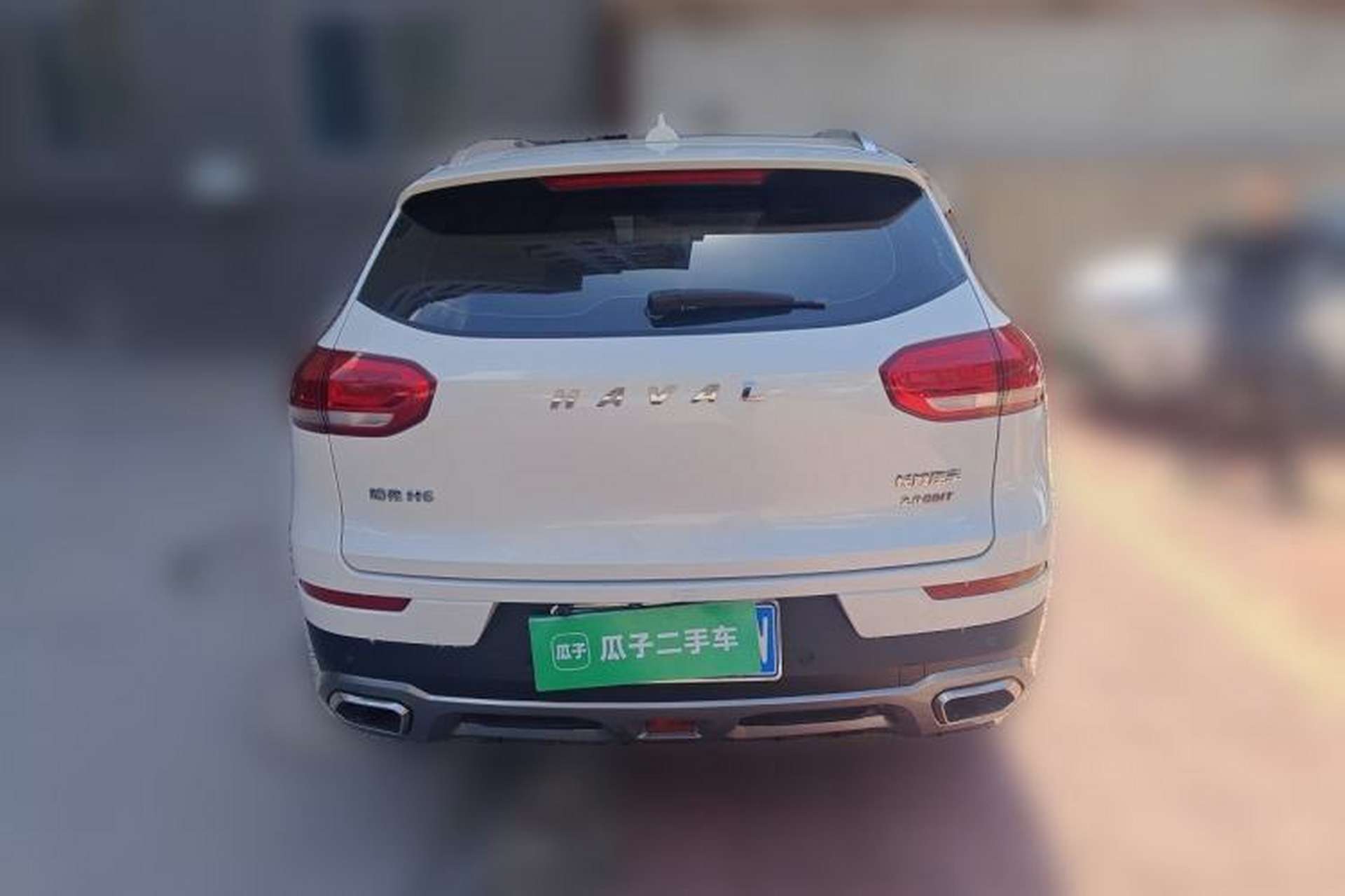 Used Haval H6 2017 Red Label 2.0T Automatic Two-Wheel Drive ZhiShang Model Rear