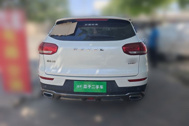Used Haval H6 2017 Red Label 2.0T Automatic Two-Wheel Drive ZhiShang Model Rear