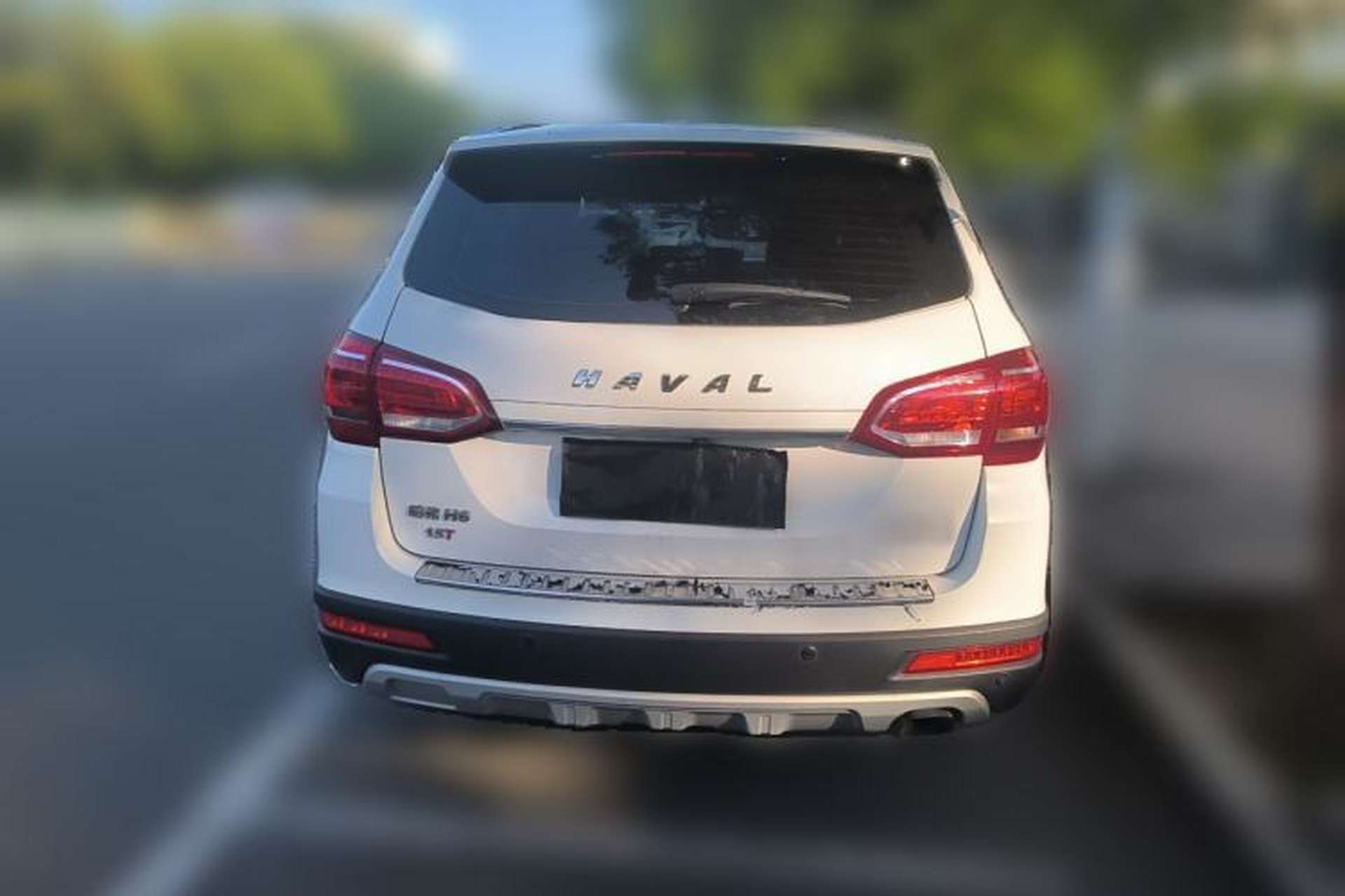 Used Haval H6 2017 Red-Label Sport Edition 1.5T Manual Two-Wheel Drive Elite Model Rear