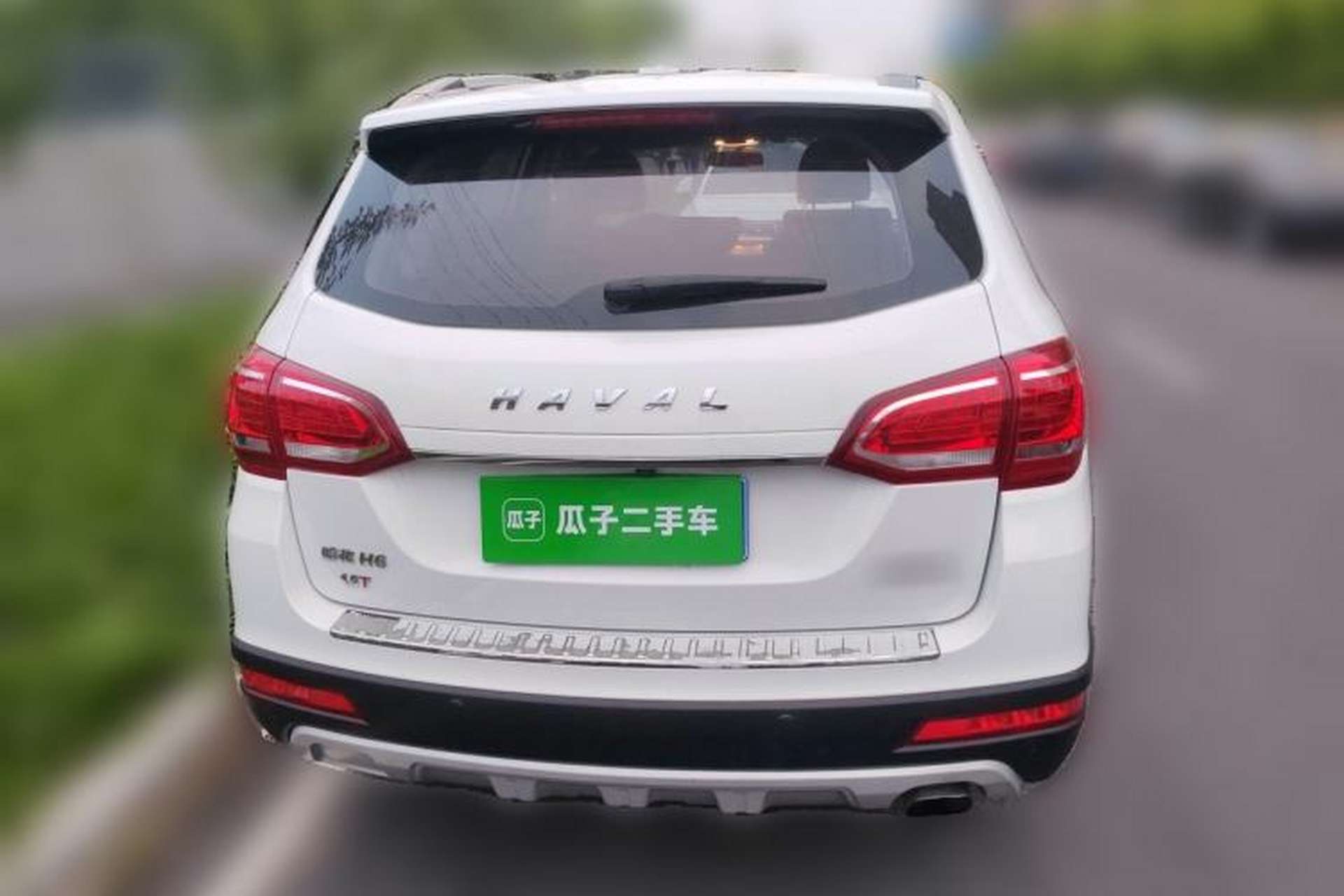 Used Haval H6 2017 Red-Label Sport Edition 1.5T Automatic Two-Wheel Drive Luxury Model Rear