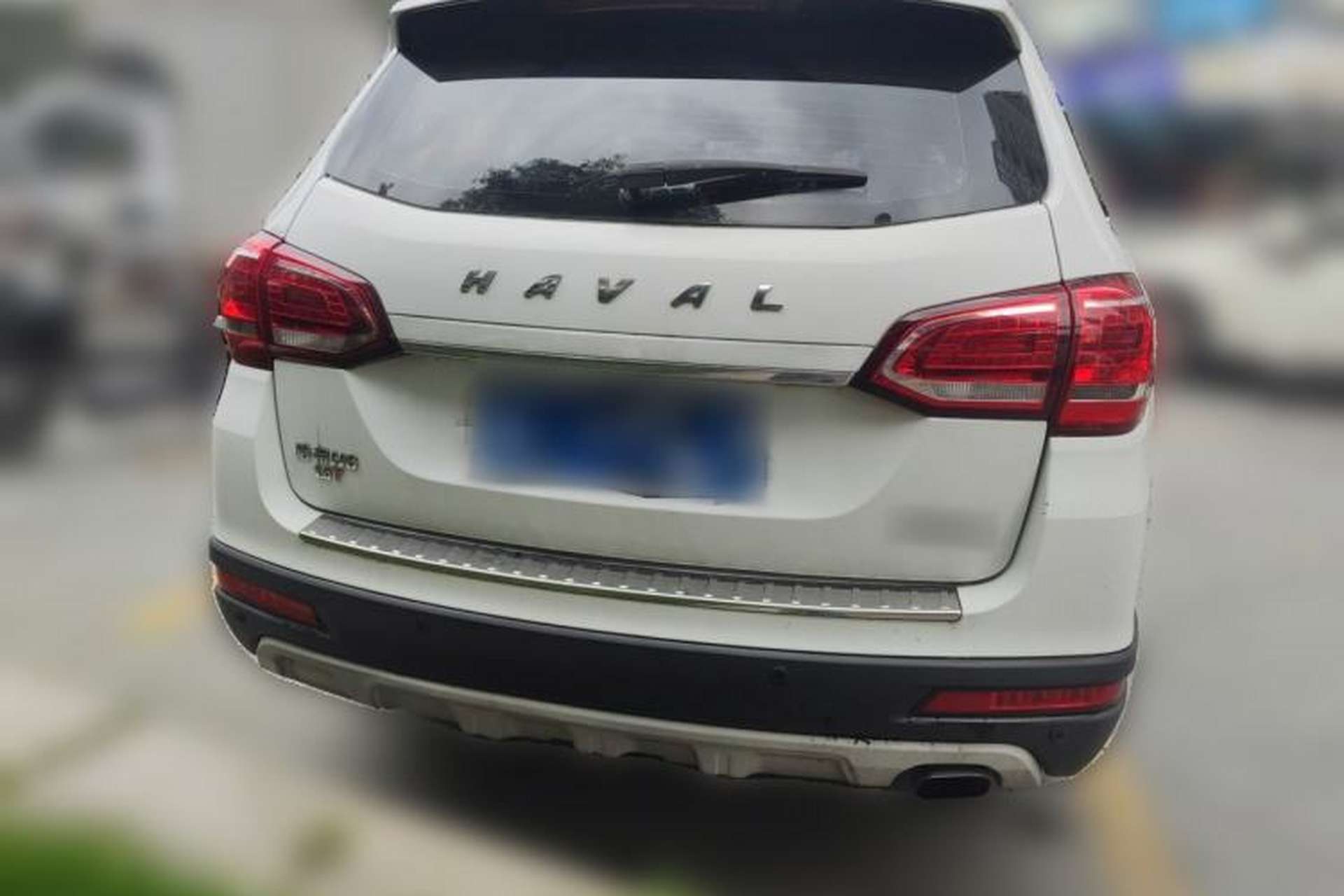 Used Haval H6 2017 Red-Label Sport Edition 1.5T Manual Two-Wheel Drive Elite Model Rear