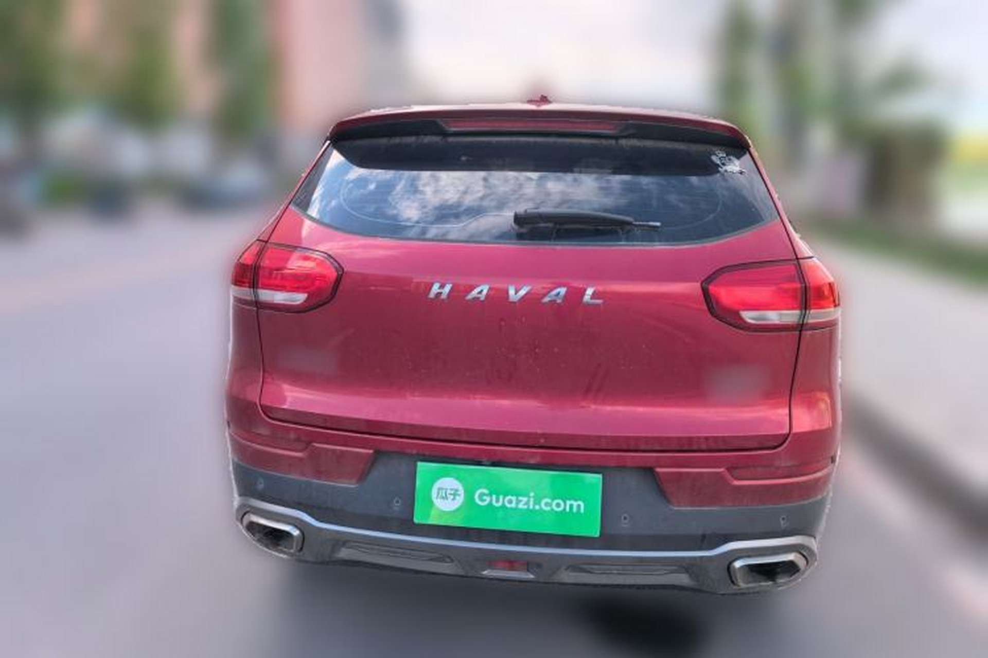 Used Haval H6 2017 Red Label 2.0T Automatic Two-Wheel Drive ZhiShang Model Rear