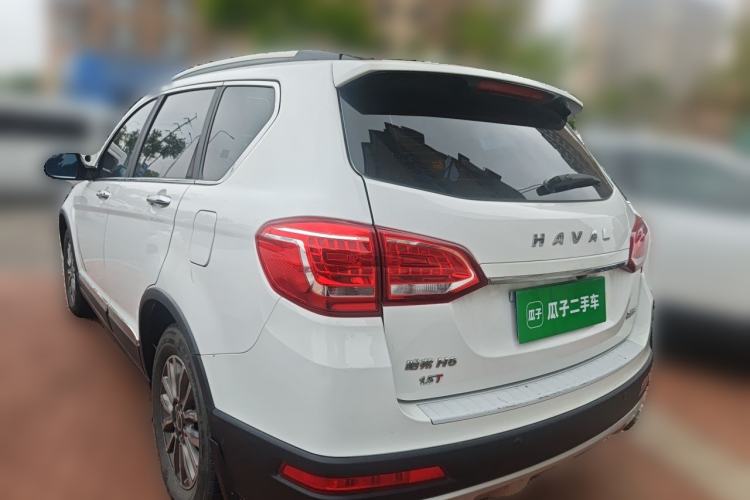 Used Haval H6 2017 Red-Label Sport Edition 1.5T Automatic Two-Wheel Drive Luxury Model Rear Left 45 Deg