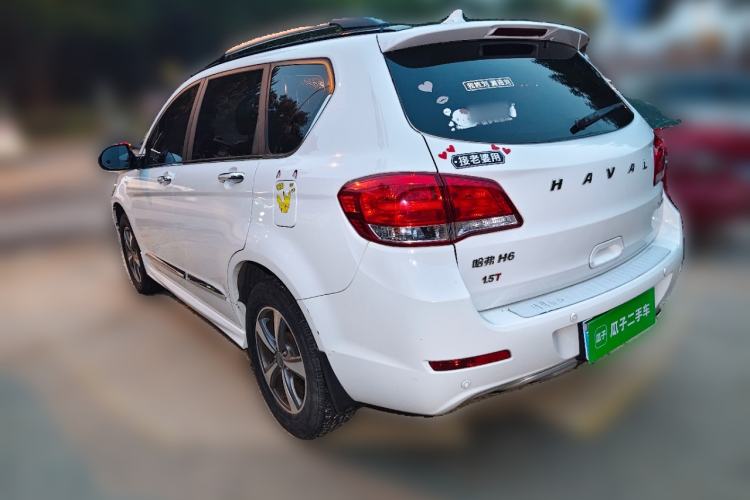 Used Haval H6 2017 Classic Edition 1.5T Automatic Two-Wheel Drive Elite Model Rear Left 45 Deg