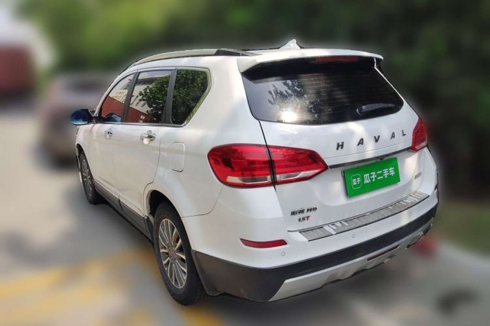 Used Haval H6 2017 Blue Label Sport Edition 1.5T Automatic Two-Wheel Drive Luxury Model Rear Left 45 Deg