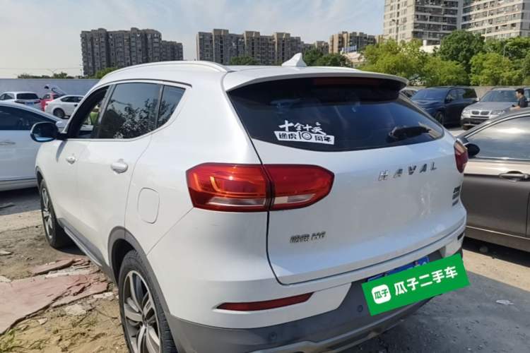 Used Haval H6 2017 Red Label 2.0T Automatic Two-Wheel Drive ZhiShang Model Rear Left 45 Deg
