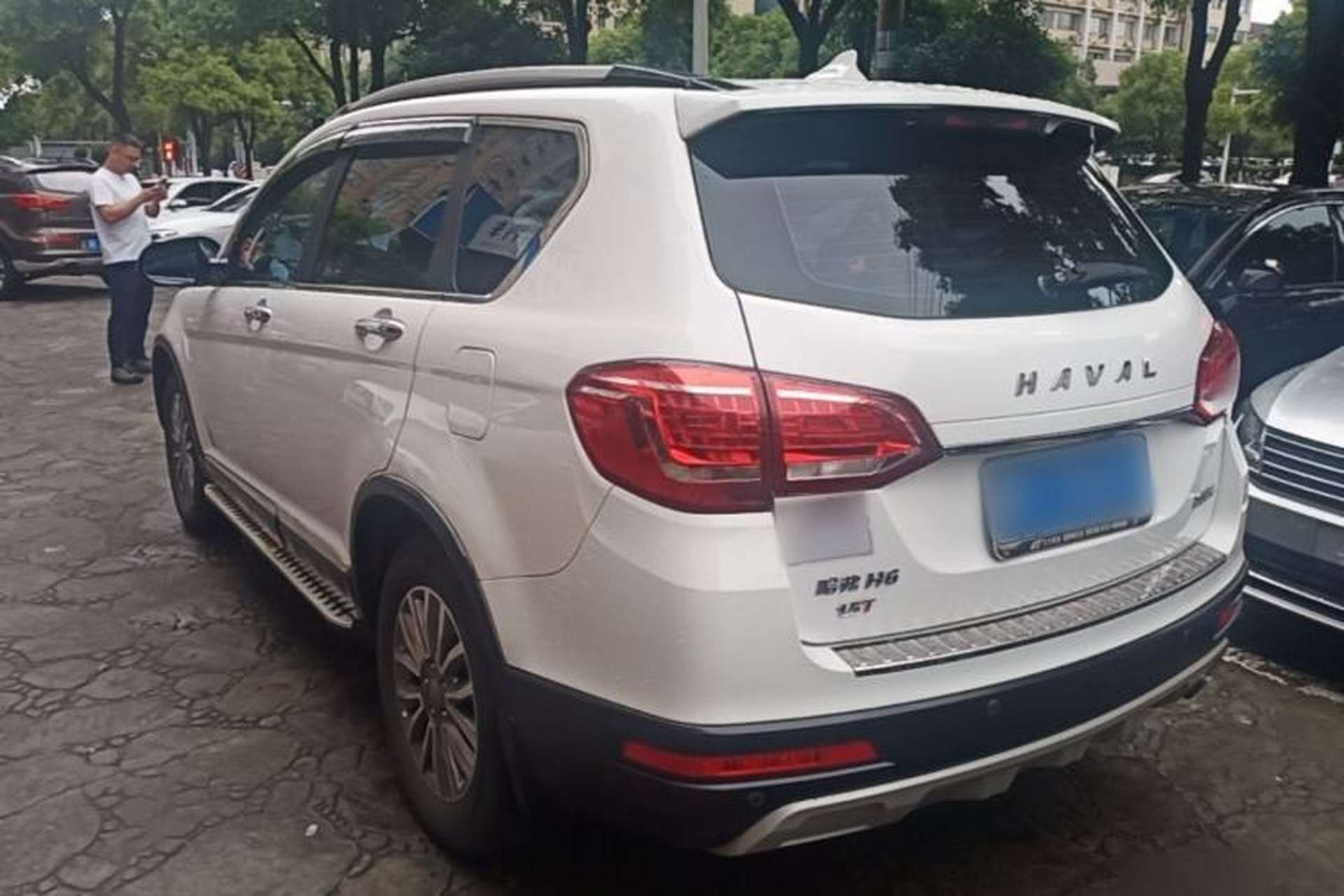 Used Haval H6 2017 Red-Label Sport Edition 1.5T Automatic Two-Wheel Drive Luxury Model Rear Left 45 Deg