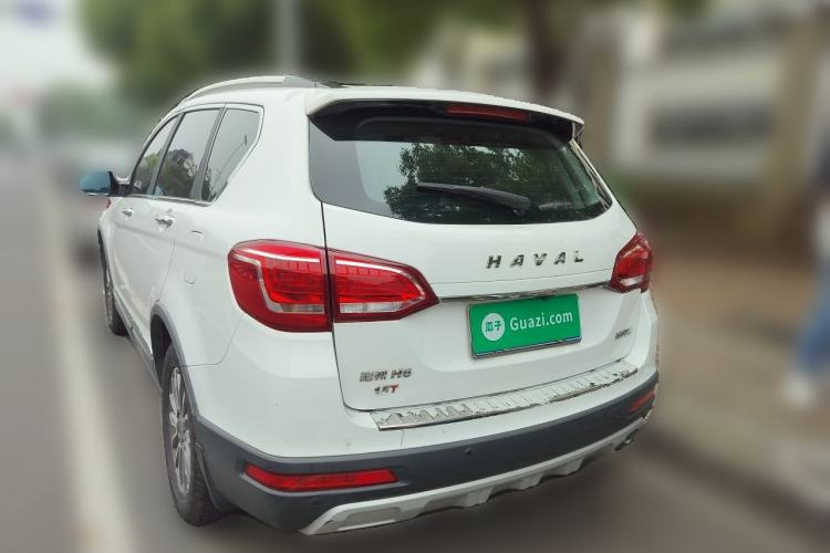Used Haval H6 2017 Red-Label Sport Edition 1.5T Automatic Two-Wheel Drive Luxury Model Rear Left 45 Deg