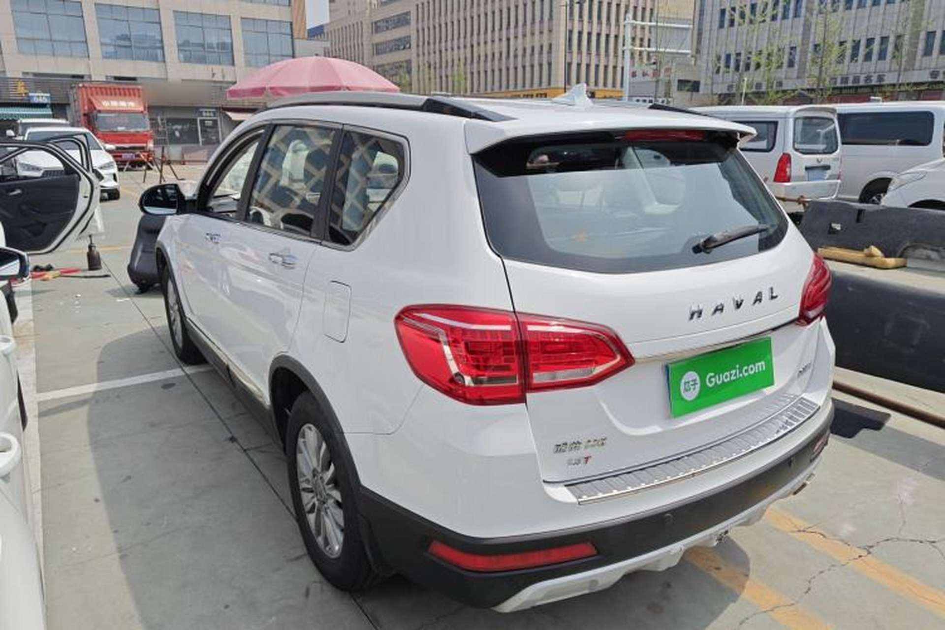Used Haval H6 2017 Red-Label Sport Edition 1.5T Automatic Two-Wheel Drive Luxury Model Rear Left 45 Deg