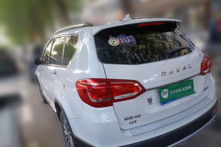 Used Haval H6 2017 Revised Red-Label Sport Version 1.5T Automatic Two-Wheel Drive Premium Edition Rear Left 45 Deg