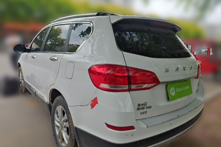 Used Haval H6 2017 Blue Label Sport Edition 1.5T Manual Two-Wheel Drive Elite Model Rear Left 45 Deg