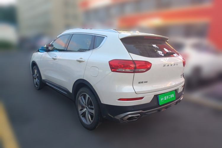 Used Haval H6 2017 Red Label 2.0T Automatic Two-Wheel Drive ZhiShang Model Rear Left 45 Deg