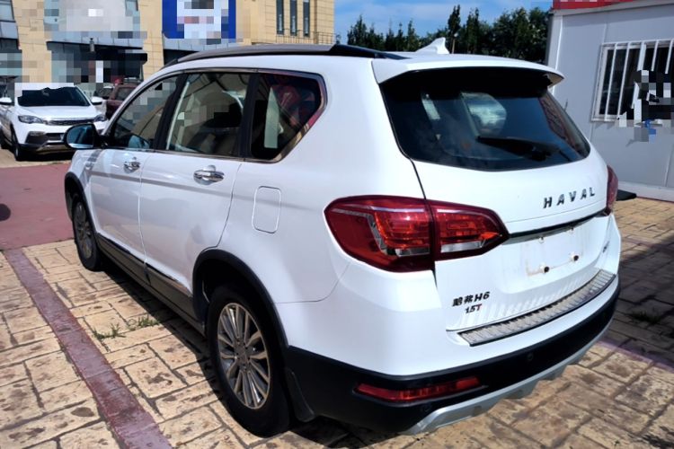 Used Haval H6 2017 Red-Label Sport Edition 1.5T Automatic Two-Wheel Drive Luxury Model Rear Left 45 Deg