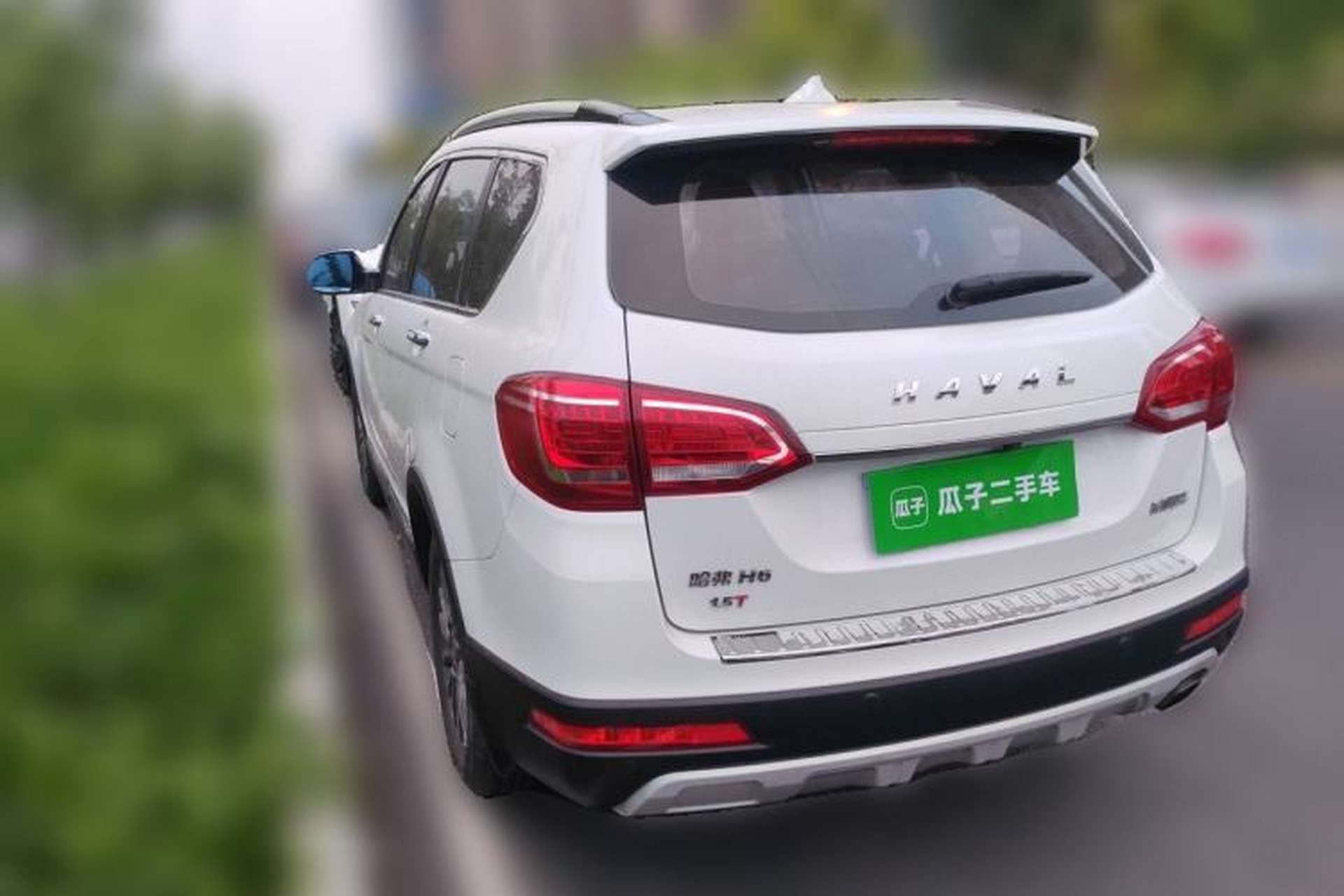 Used Haval H6 2017 Red-Label Sport Edition 1.5T Automatic Two-Wheel Drive Luxury Model Rear Left 45 Deg