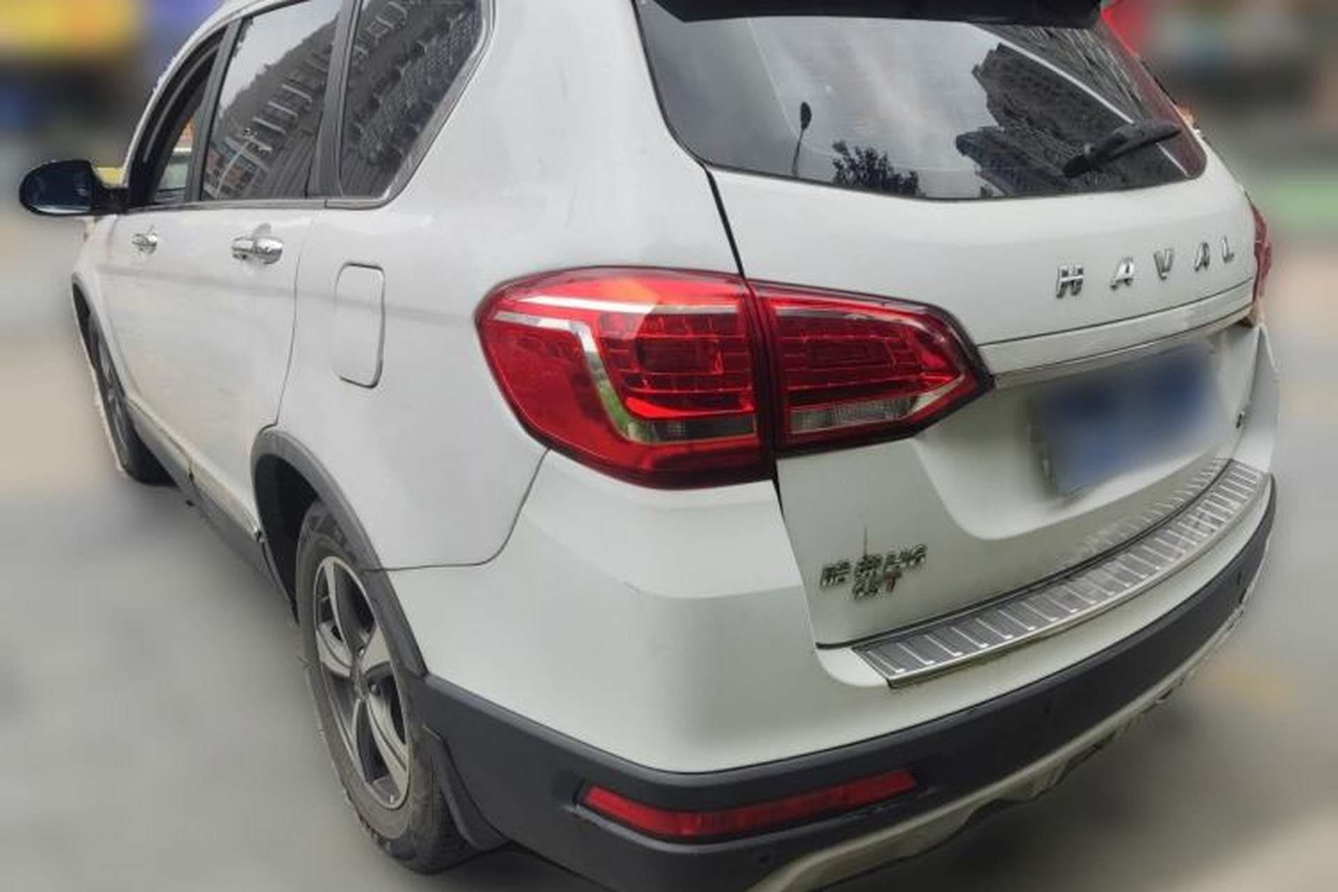 Used Haval H6 2017 Red-Label Sport Edition 1.5T Manual Two-Wheel Drive Elite Model Rear Left 45 Deg