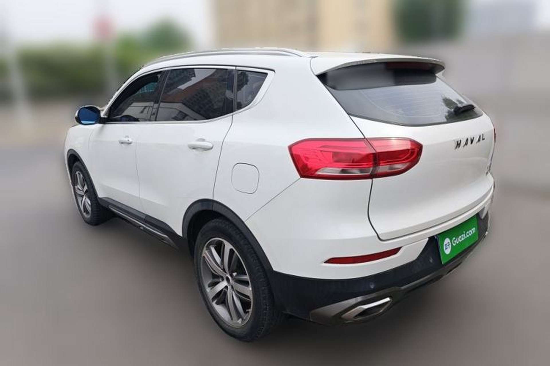 Used Haval H6 2017 Red Label 2.0T Automatic Two-Wheel Drive ZhiShang Model Rear Left 45 Deg