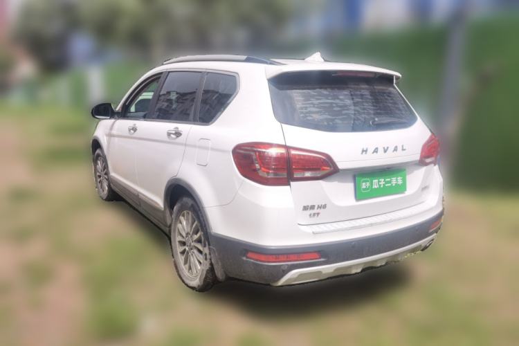 Used Haval H6 2017 Red-Label Sport Edition 1.5T Automatic Two-Wheel Drive Luxury Model Rear Left 45 Deg