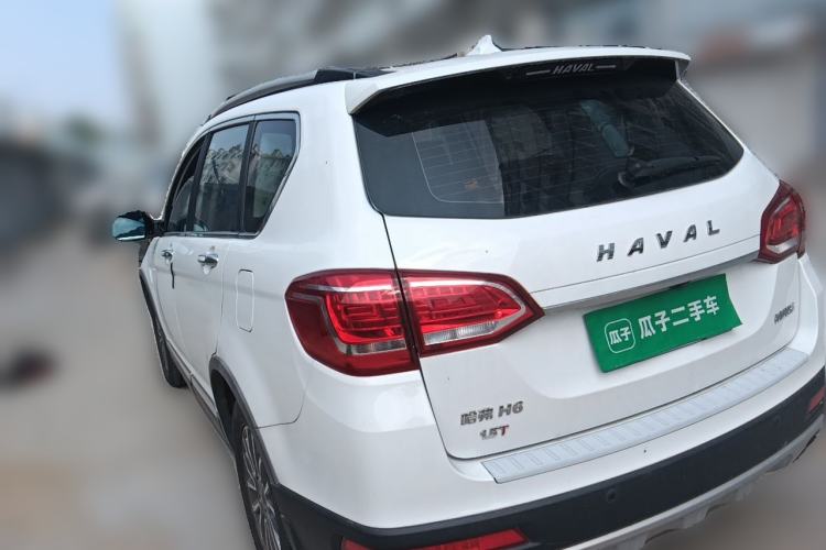 Used Haval H6 2017 Red-Label Sport Edition 1.5T Automatic Two-Wheel Drive Luxury Model Rear Left 45 Deg