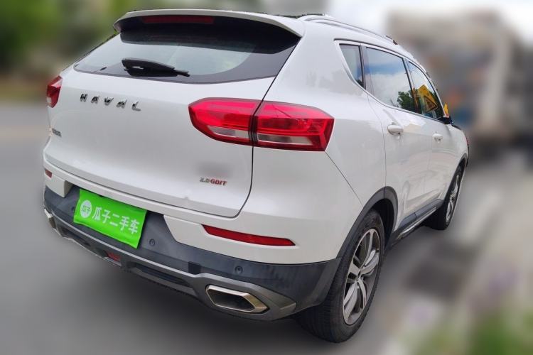 Used Haval H6 2017 Red Label 2.0T Automatic Two-Wheel Drive ZhiShang Model Rear Left 45 Deg