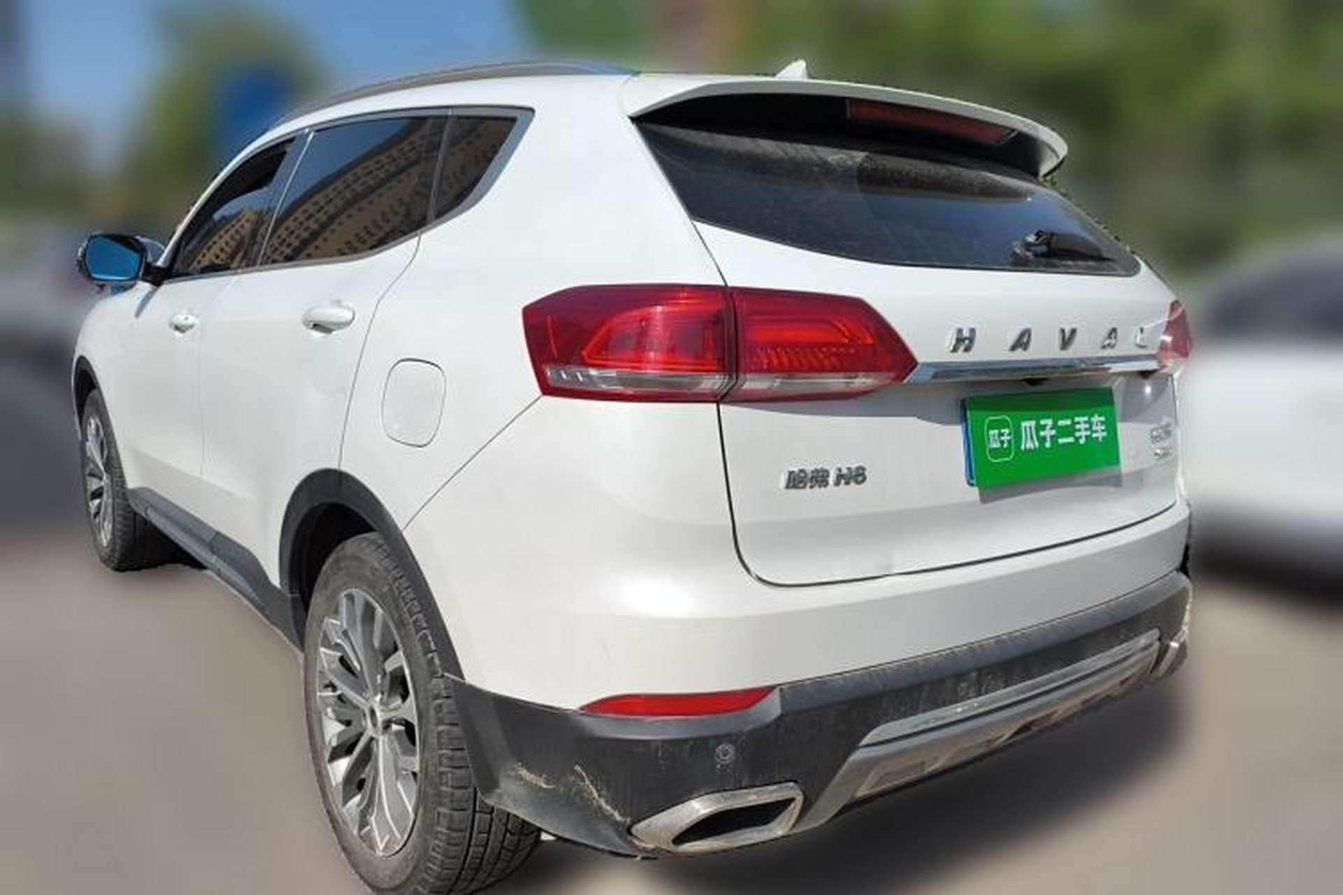 Used Haval H6 2017 Blue Label 2.0T Automatic Two-Wheel Drive Smart Edition Rear Left 45 Deg