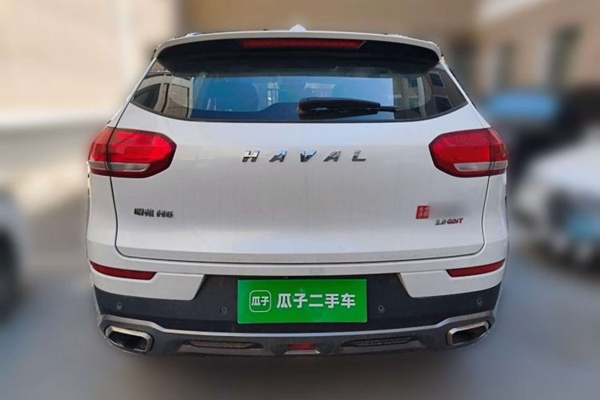 Used Haval H6 2017 Red Label 2.0T Automatic Two-Wheel Drive ZhiShang Model Rear