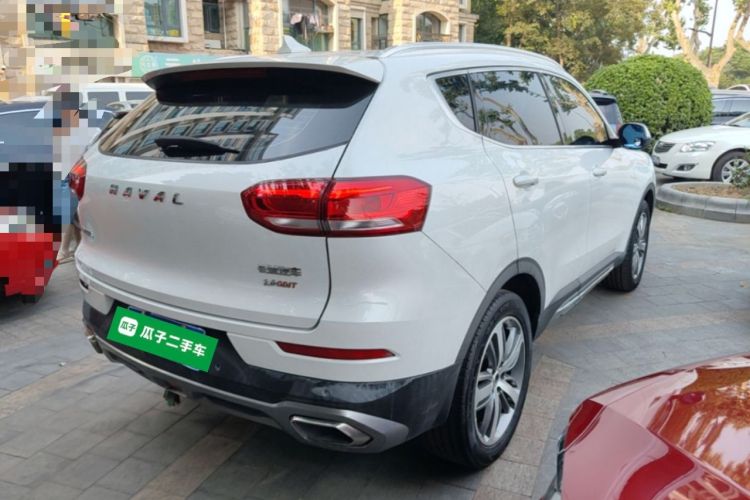 Used Haval H6 2017 Red Label 2.0T Automatic Two-Wheel Drive ZhiShang Model Rear Right 45 Deg