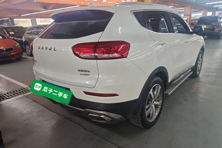 Used Haval H6 2017 Red Label 2.0T Automatic Two-Wheel Drive ZhiShang Model Rear Right 45 Deg
