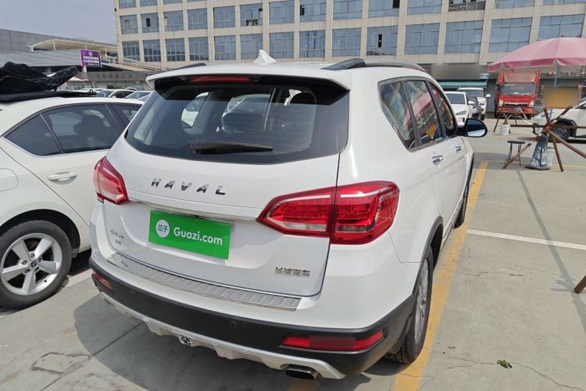 Used Haval H6 2017 Red-Label Sport Edition 1.5T Automatic Two-Wheel Drive Luxury Model Rear Right 45 Deg