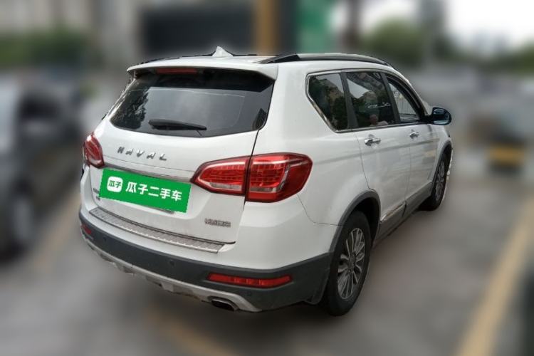Used Haval H6 2017 Red-Label Sport Edition 1.5T Automatic Two-Wheel Drive Luxury Model Rear Right 45 Deg