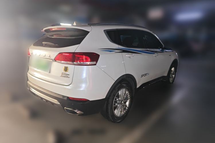 Used Haval H6 2017 Blue Label 1.5T Automatic Two-Wheel Drive Luxury Model Rear Right 45 Deg