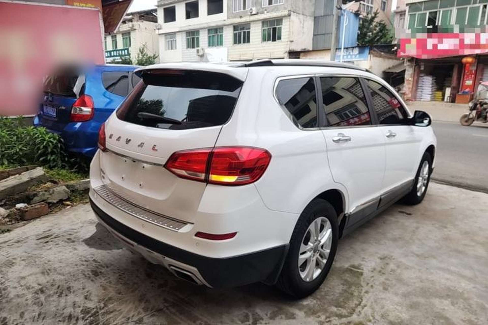 Used Haval H6 2017 Blue Label Sport Edition 1.5T Manual Two-Wheel Drive Elite Model Rear Right 45 Deg