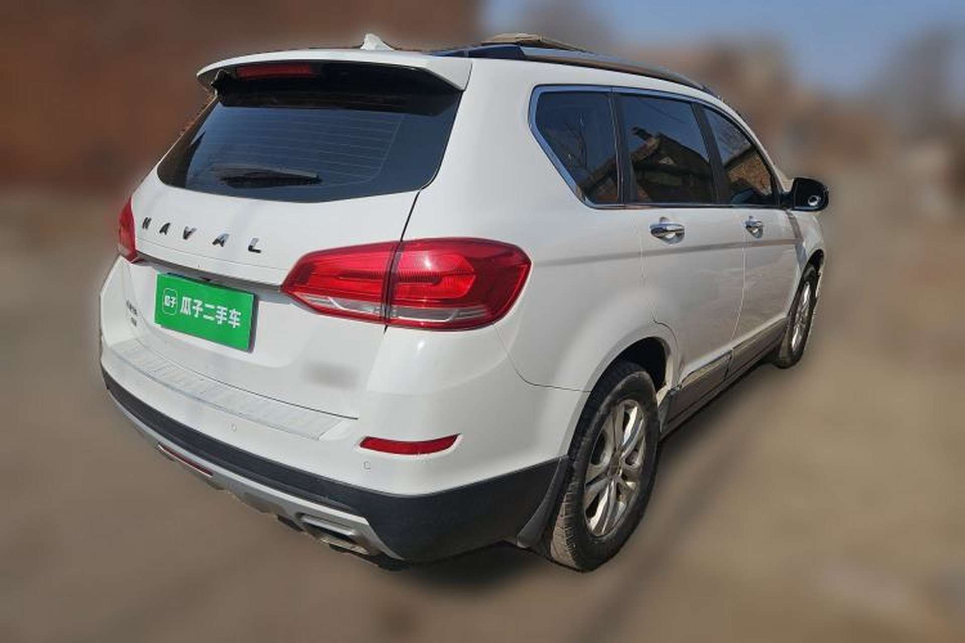 Used Haval H6 2017 Blue Label Sport Edition 1.5T Manual Two-Wheel Drive Elite Model Rear Right 45 Deg