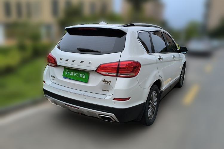 Used Haval H6 2017 Blue Label Sport Edition 1.5T Automatic Two-Wheel Drive Luxury Model Rear Right 45 Deg