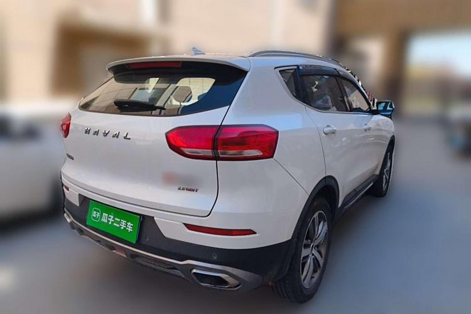 Used Haval H6 2017 Red Label 2.0T Automatic Two-Wheel Drive ZhiShang Model Rear Right 45 Deg