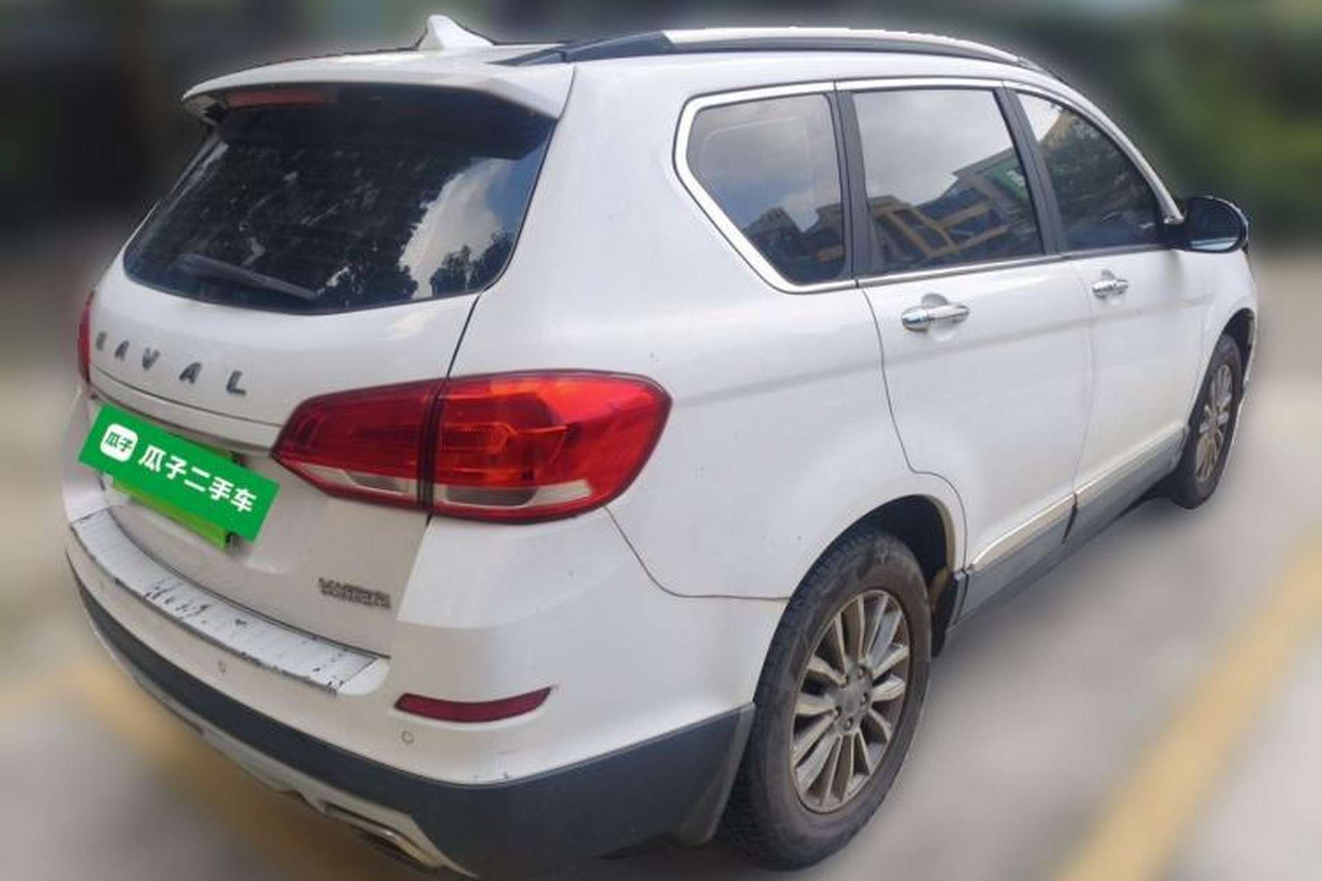 Used Haval H6 2017 Blue Label Sport Edition 1.5T Automatic Two-Wheel Drive Luxury Model Rear Right 45 Deg