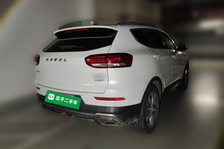 Used Haval H6 2017 Red Label 2.0T Automatic Two-Wheel Drive ZhiShang Model Rear Right 45 Deg