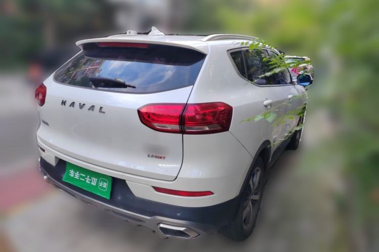 Used Haval H6 2017 Red Label 2.0T Automatic Two-Wheel Drive ZhiShang Model Rear Right 45 Deg