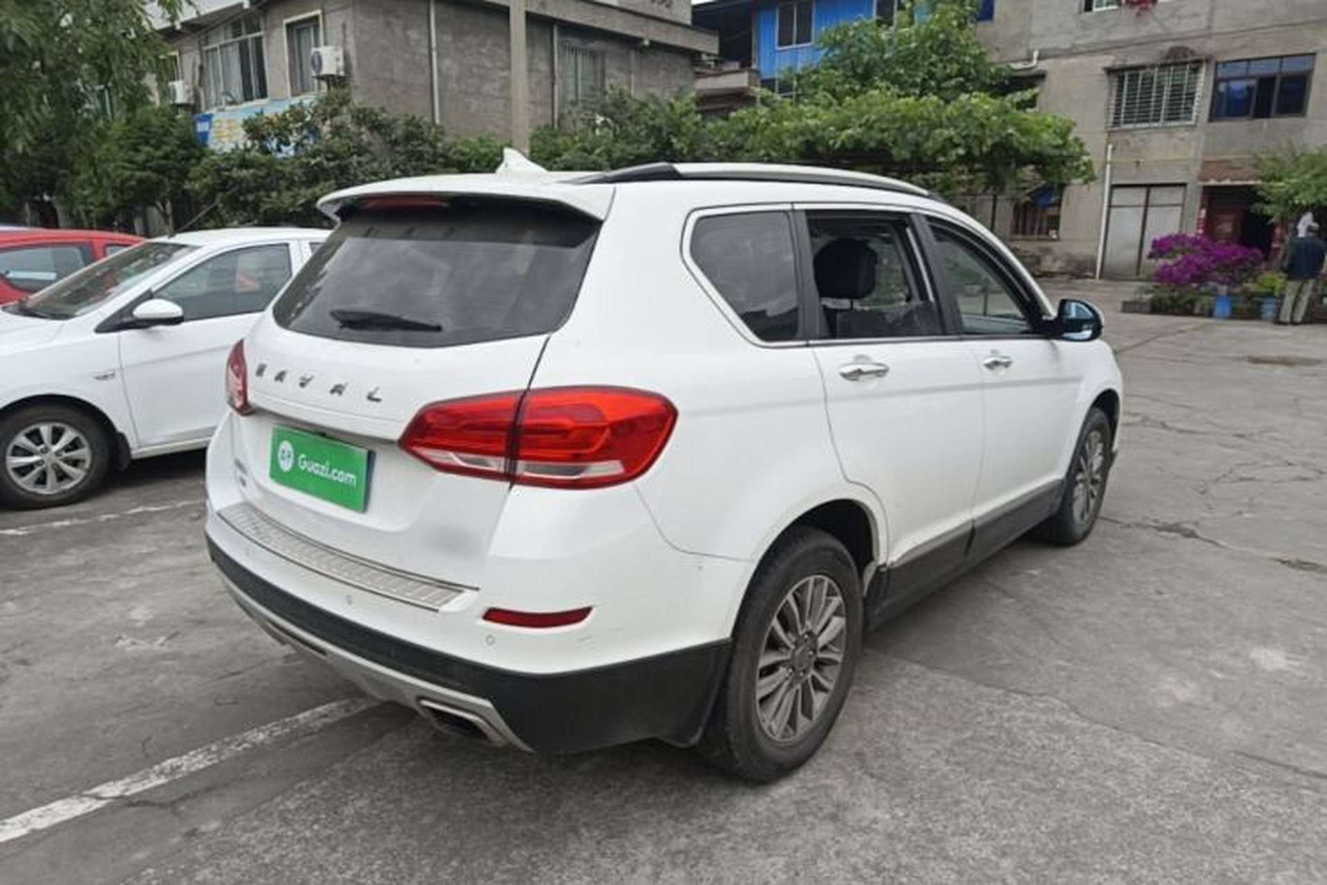 Used Haval H6 2017 Blue Label Sport Edition 1.5T Automatic Two-Wheel Drive Luxury Model Rear Right 45 Deg