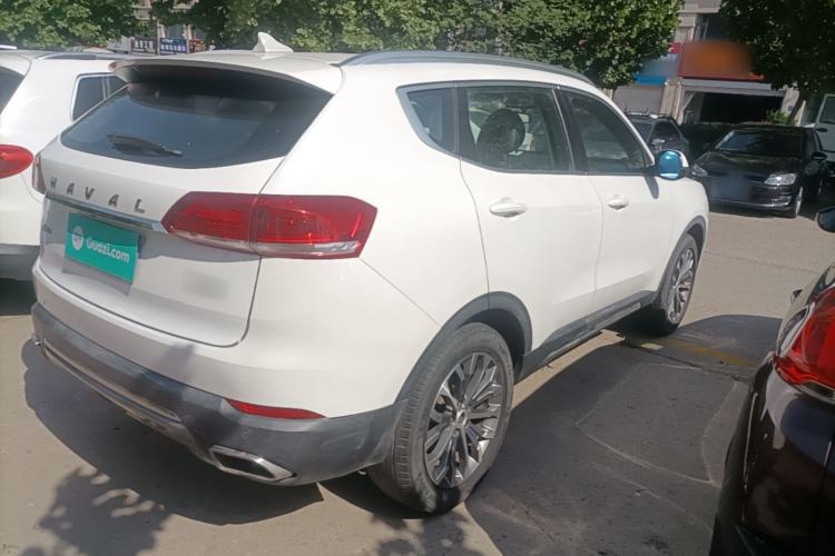 Used Haval H6 2017 Blue Label 1.5T Automatic Two-Wheel Drive ZhiShang Model Rear Right 45 Deg