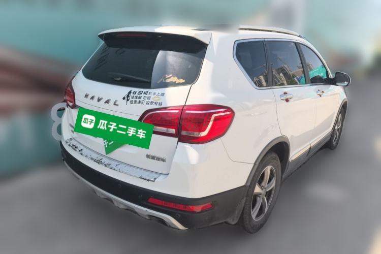 Used Haval H6 2017 Red-Label Sport Edition 1.5T Manual Two-Wheel Drive Elite Model Rear Right 45 Deg