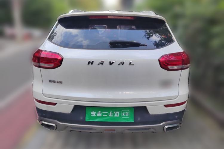 Used Haval H6 2017 Red Label 2.0T Automatic Two-Wheel Drive ZhiShang Model Rear