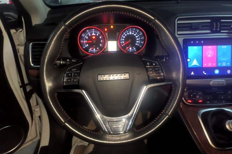 Used Haval H6 2017 Red-Label Sport Edition 1.5T Manual Two-Wheel Drive Elite Model Steering Wheel