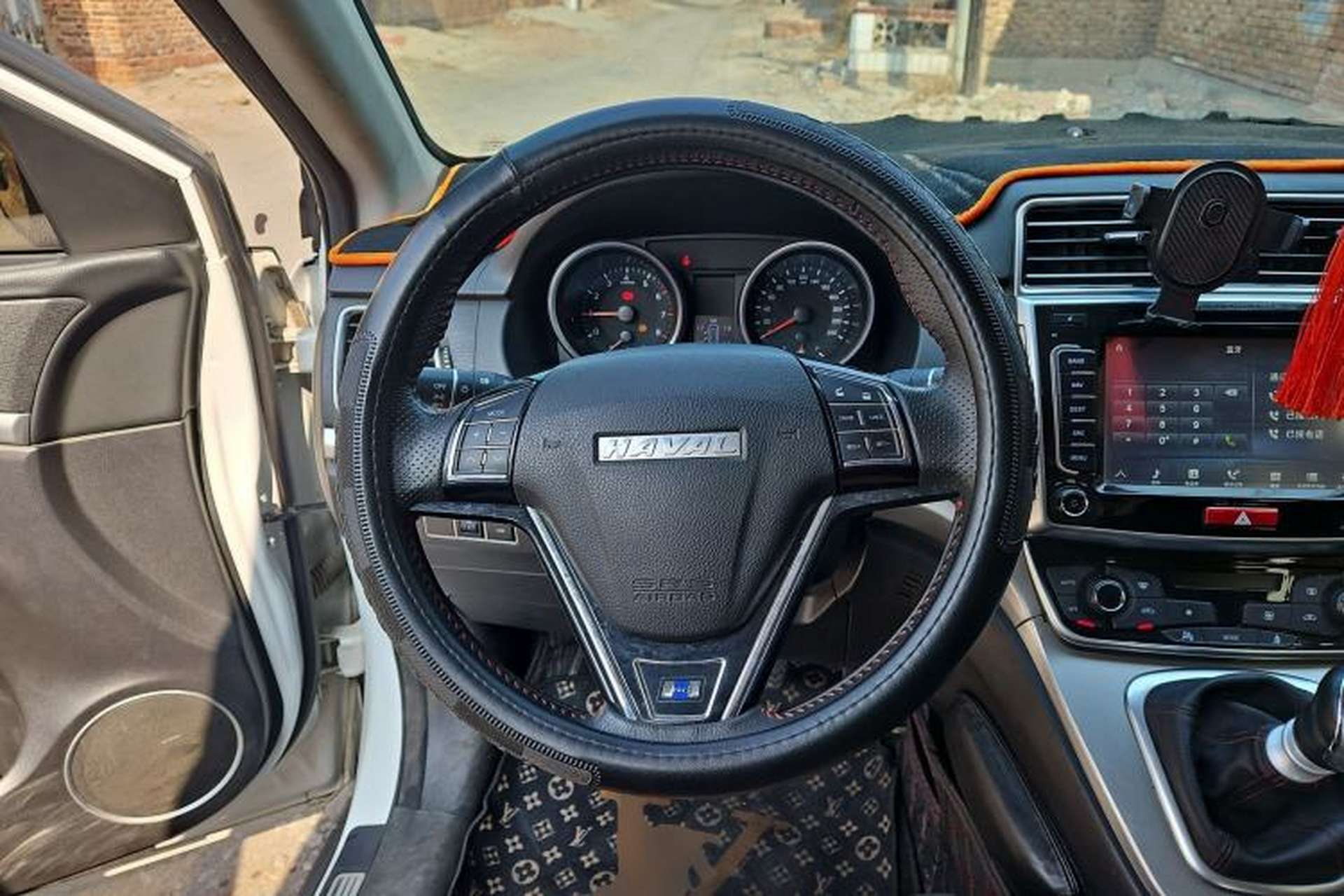 Used Haval H6 2017 Blue Label Sport Edition 1.5T Manual Two-Wheel Drive Elite Model Steering Wheel