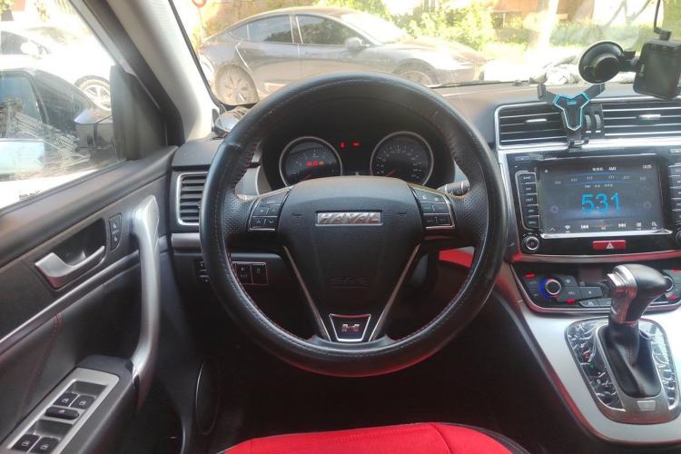 Used Haval H6 2017 Red-Label Sport Edition 1.5T Automatic Two-Wheel Drive Luxury Model Steering Wheel