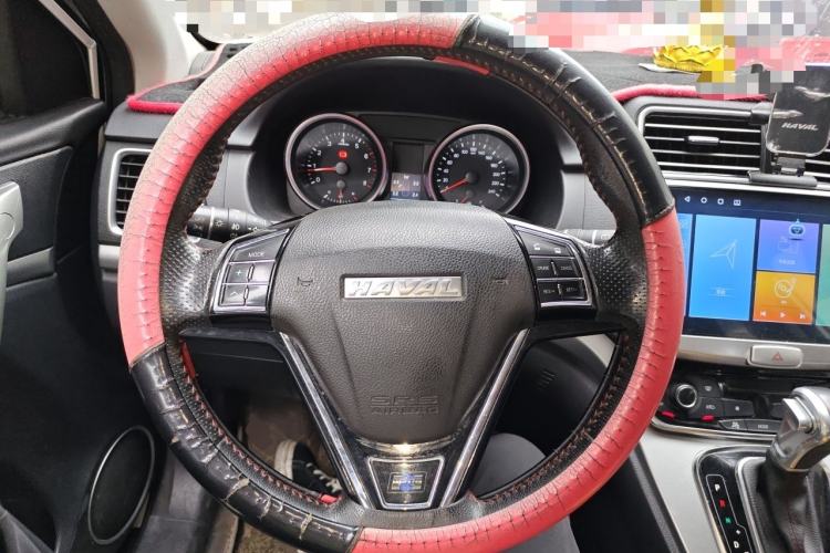 Used Haval H6 2017 Blue Label Sport Edition 1.5T Automatic Two-Wheel Drive Luxury Model Steering Wheel