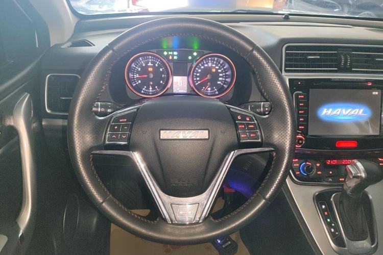 Used Haval H6 2017 Red-Label Sport Edition 1.5T Automatic Two-Wheel Drive Luxury Model Steering Wheel