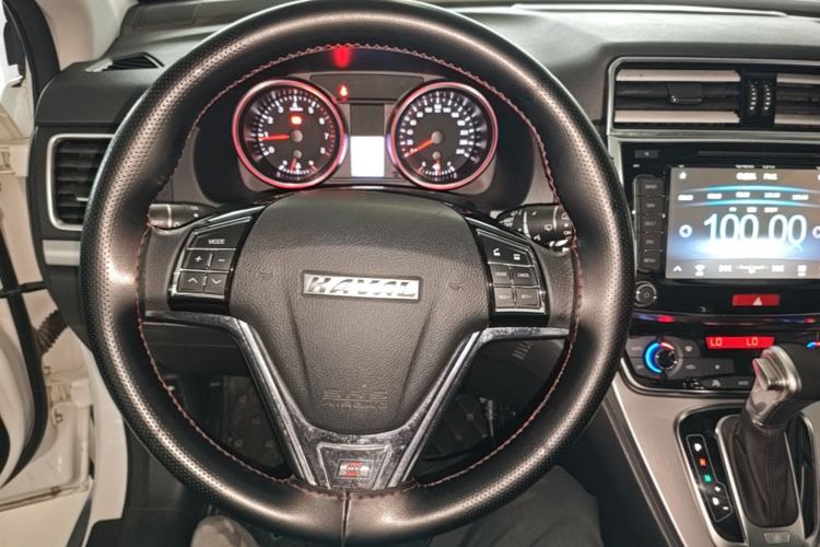Used Haval H6 2017 Red-Label Sport Edition 1.5T Automatic Two-Wheel Drive Luxury Model Steering Wheel
