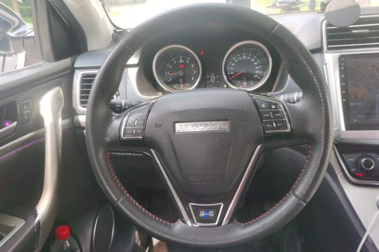 Used Haval H6 2017 Blue Label Sport Edition 1.5T Automatic Two-Wheel Drive Luxury Model Steering Wheel