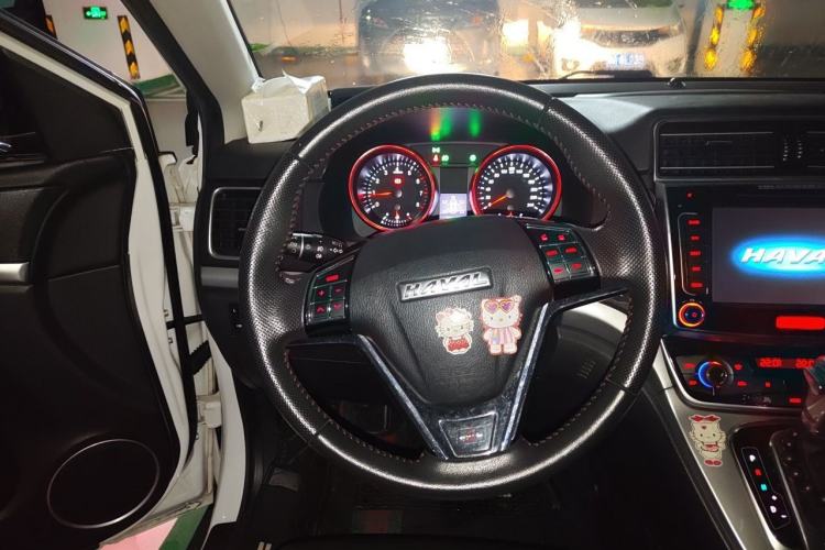Used Haval H6 2017 Red-Label Sport Edition 1.5T Automatic Two-Wheel Drive Luxury Model Steering Wheel