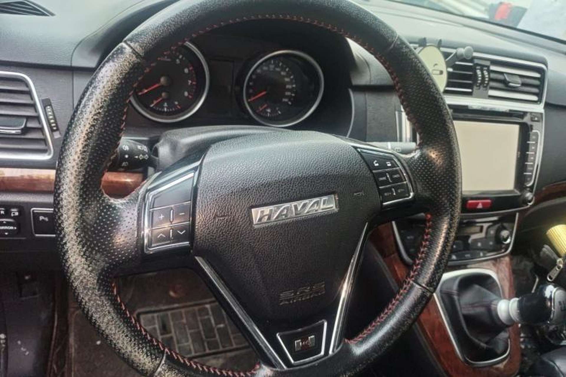 Used Haval H6 2017 Red-Label Sport Edition 1.5T Manual Two-Wheel Drive Prestige Model Steering Wheel